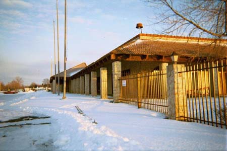 Four Bears Water Park - Main Building From Karen Pier Hunt (newer photo)